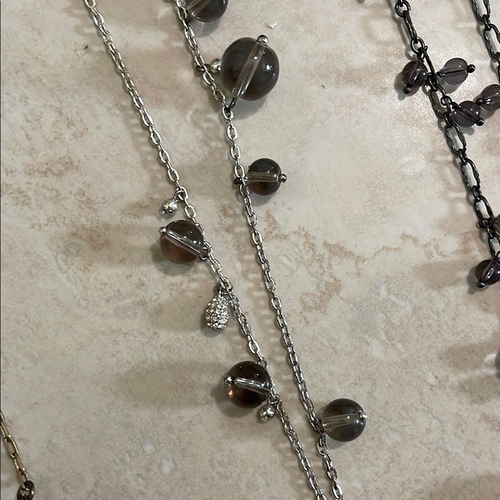 JCREW- Elegant Silver and Gold Necklace bundle - Picture 3 of 7